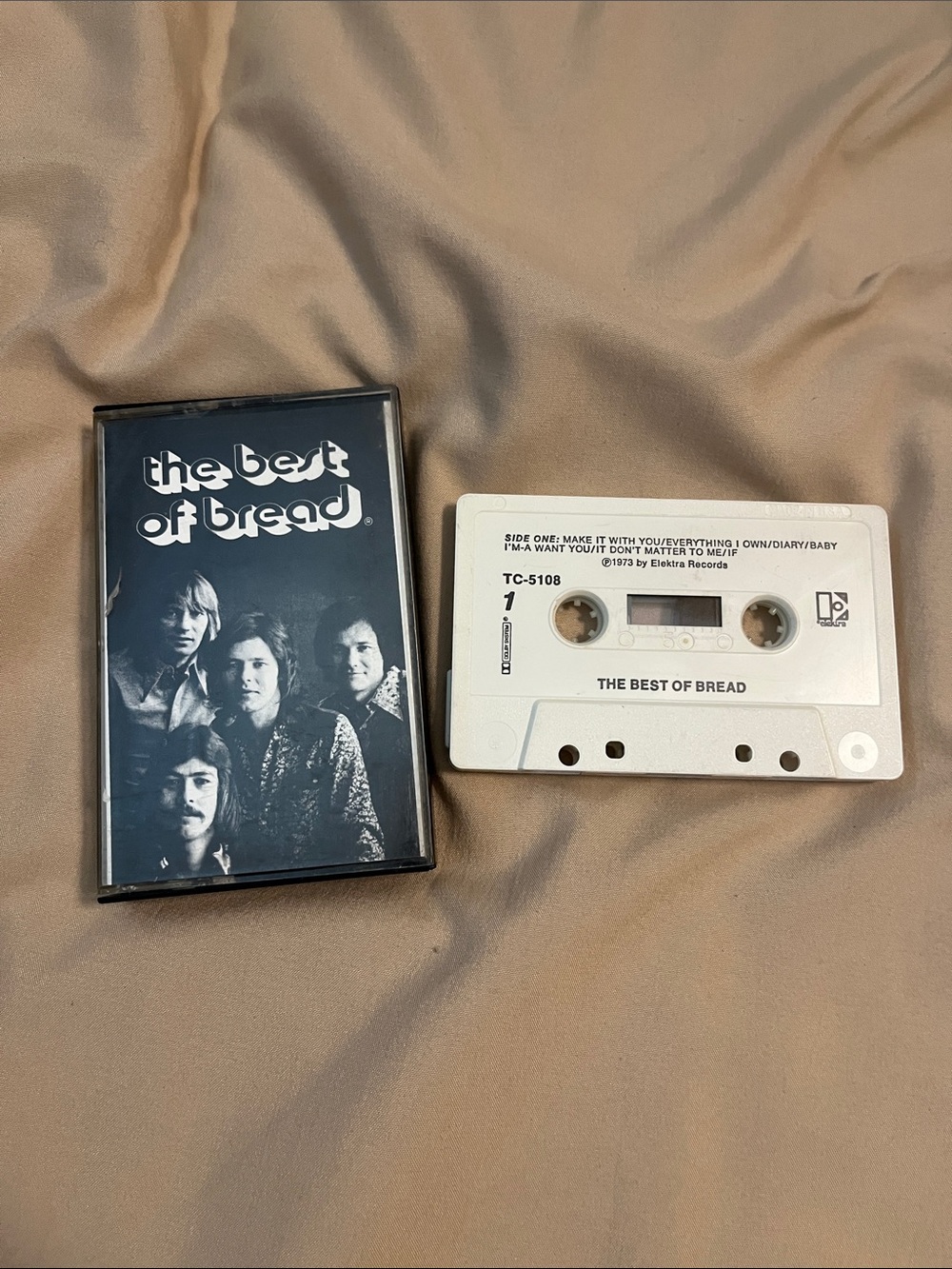 The Best of Bread Audio Cassette Tape - White